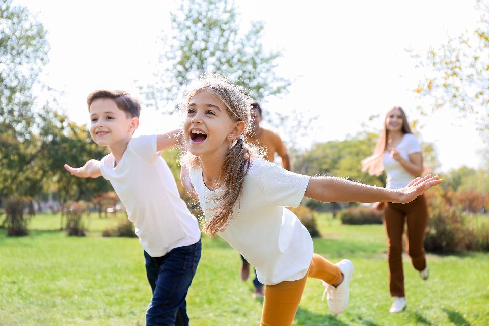 Kids Playing Free Stock Image